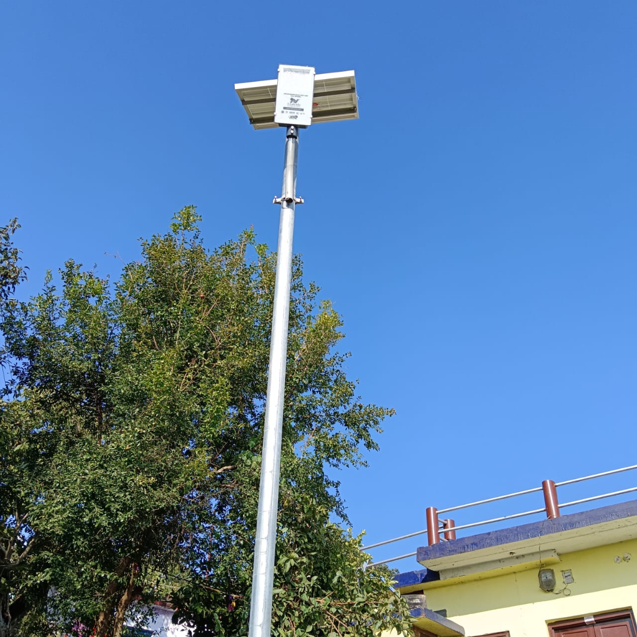 Solar Street Light Installation